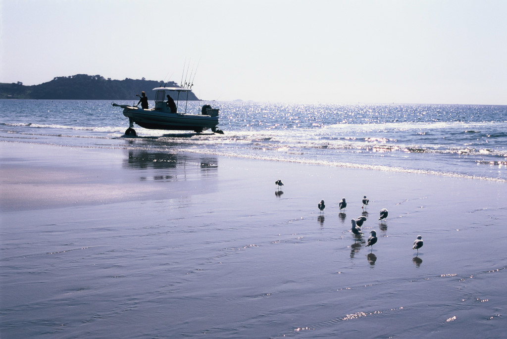 Onetangi beach