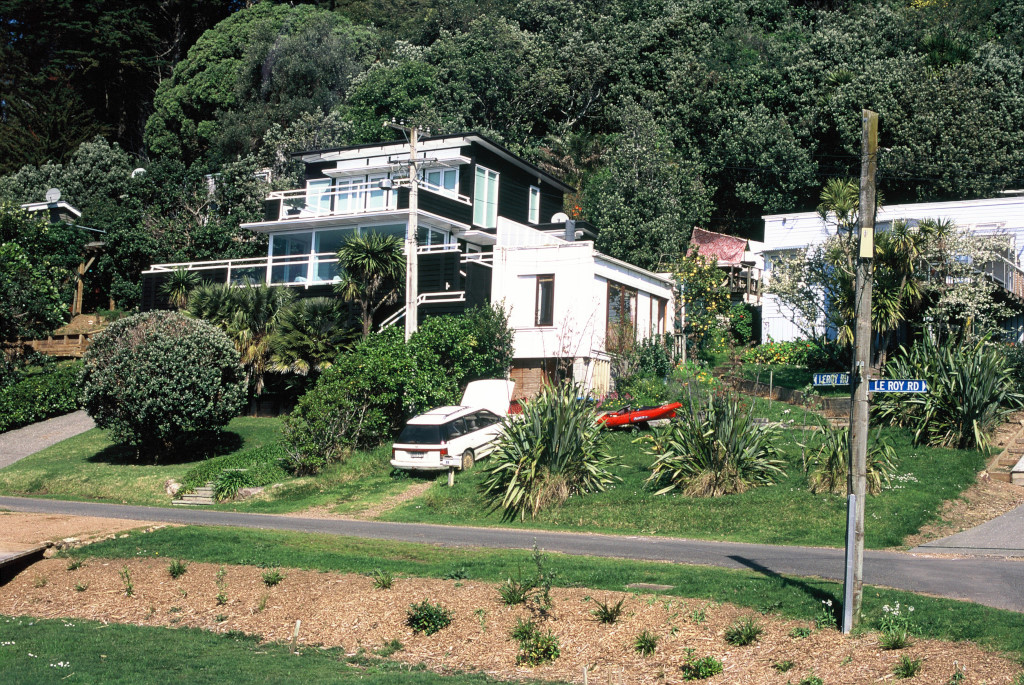 Onetangi houses