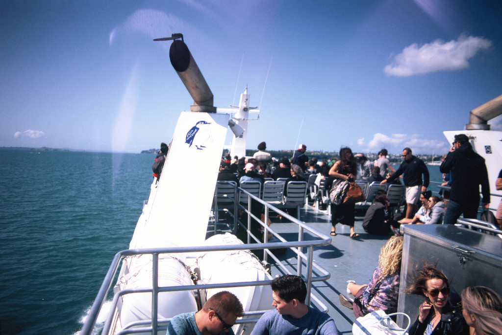 Ferry top deck